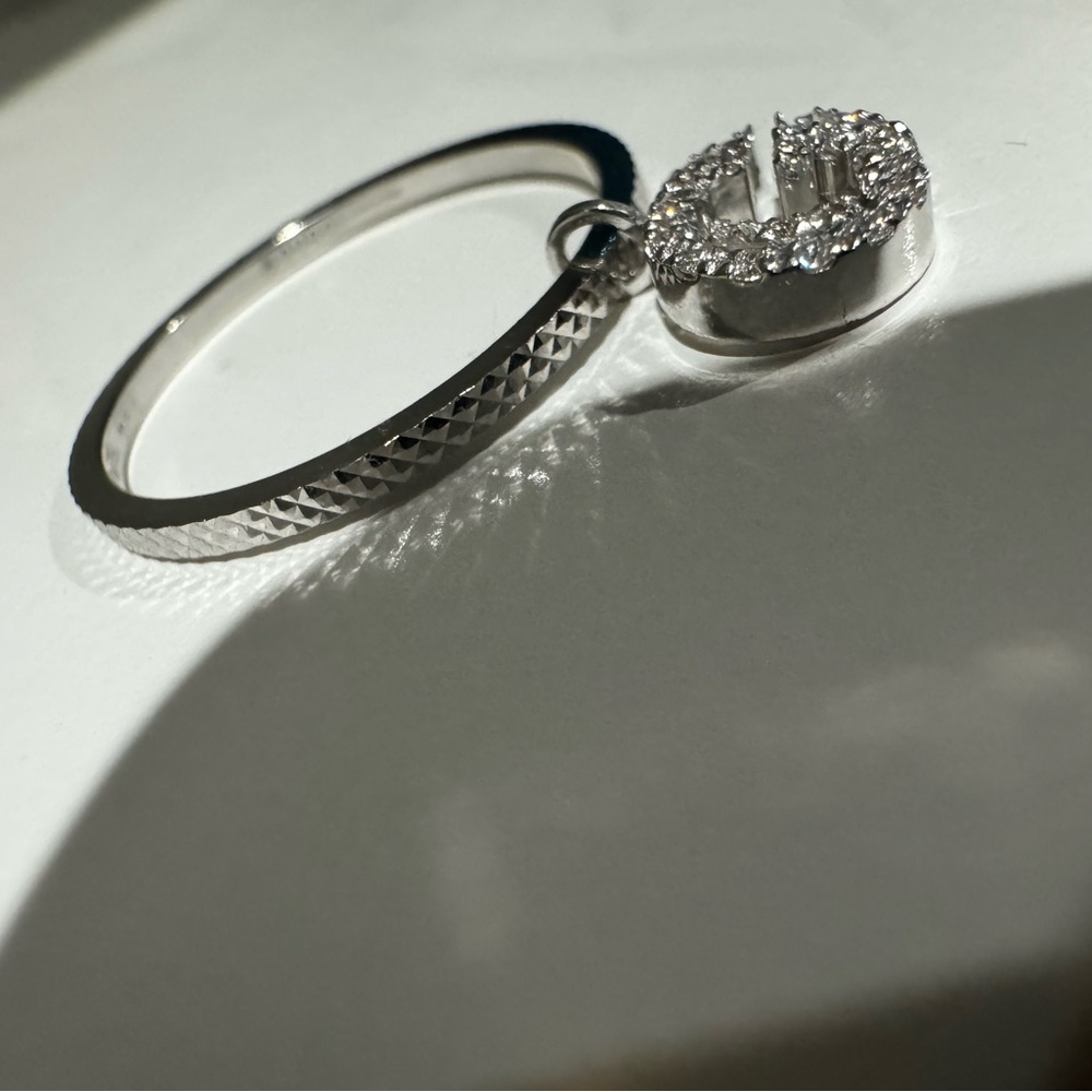 GUCCI RING WHITE GOLD - Picture 6 of 8